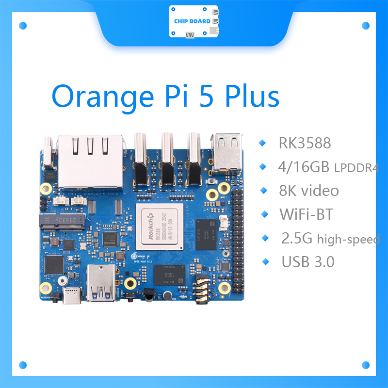 Orange Pi 5 Plus 16Gb - Orange Pi 5 Plus シングルボードコンピュータ RK3588