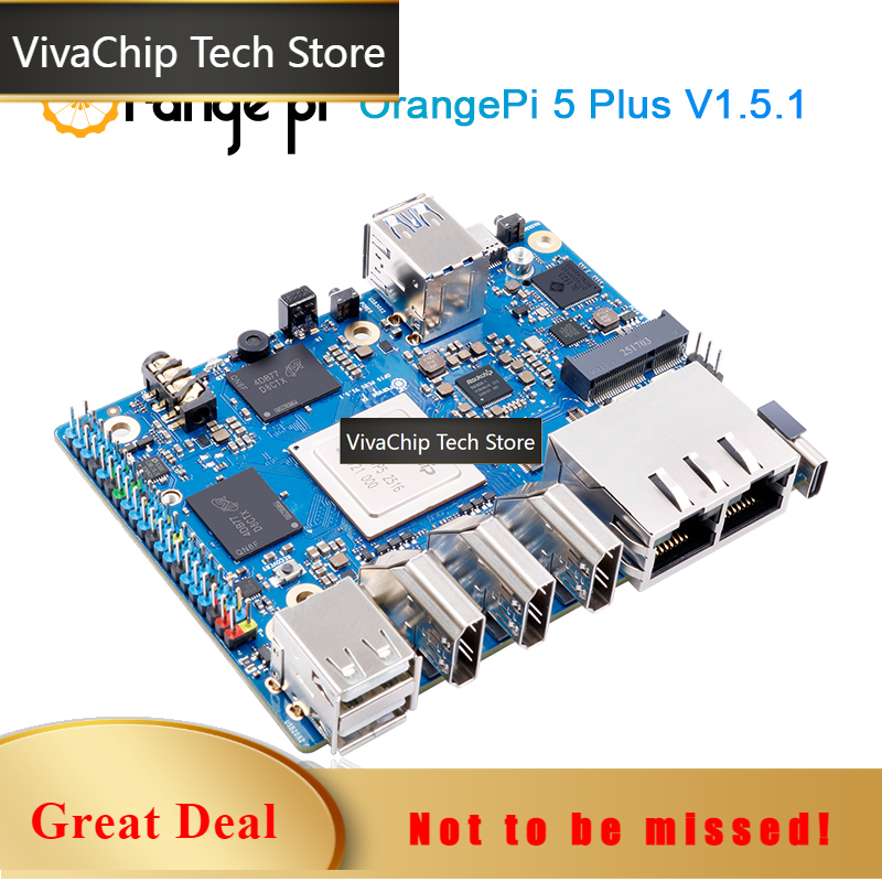 Orange Pi 5 Plus 16Gb - VivaCTOrange Pi5 Plus 16GB シングルボードコンピュータ DDR5