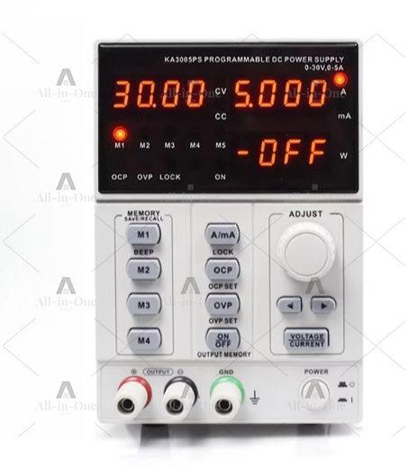 Programmable Dc Power Supply 60V 5A - KA3003D / KA3005P デジタルプログラマブル DC 電源