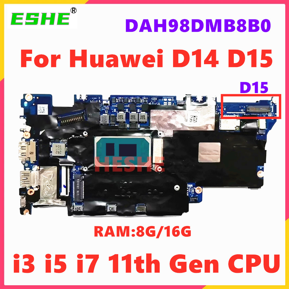 Khadas Vim4 8Gb - DAH98DMB8B0 Huawei BoD-WDI9 BOB-WAH9 Matebook D15ノートパソコン用マザーボード、I3-1115G4
