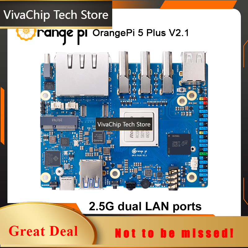 Orange Pi 5 Plus 16Gb - VivaCTOrange Pi 5 Plus V2.1 バージョン