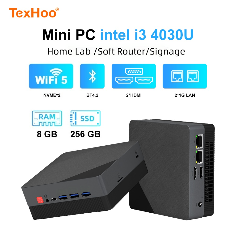 Texhoo MINI PC インテル Core i3 40 - Khadas Vim4 8Gb のレビューと価格