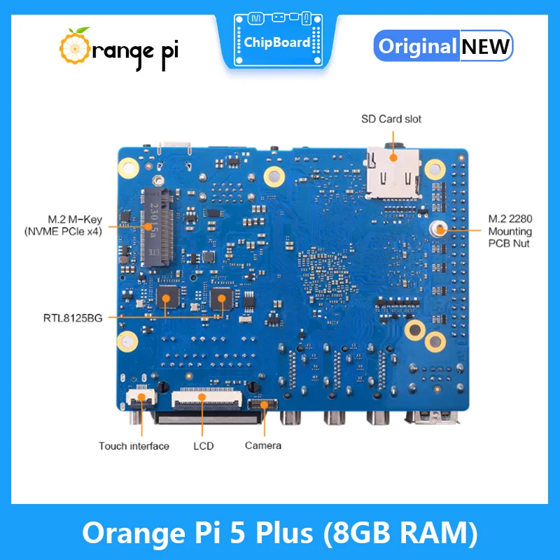 オレンジパイ 5 プラス 8 ギガバイト RAM RK358 - Orange Pi 5 Plus 16Gb のレビューと価格