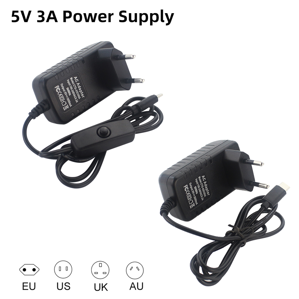 5V 3A ラズベリーパイ 4 電源 USB タイプ C ポ - Banana Pi Bpi-M5 のレビューと価格