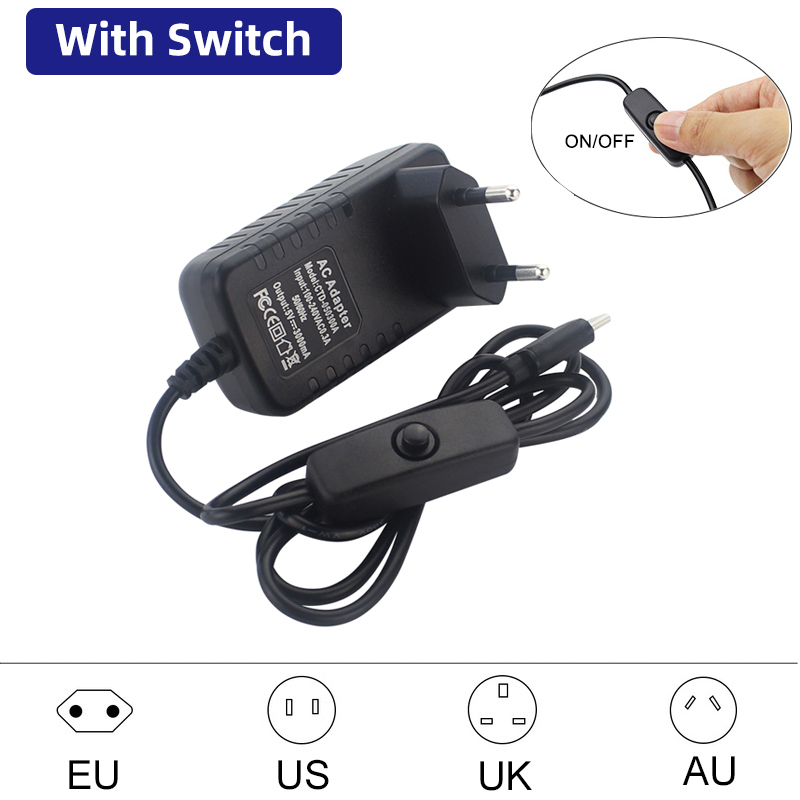 5V 3A ラズベリーパイ 4 電源 USB タイプ C ポ - Banana Pi Bpi-M5 のレビューと価格