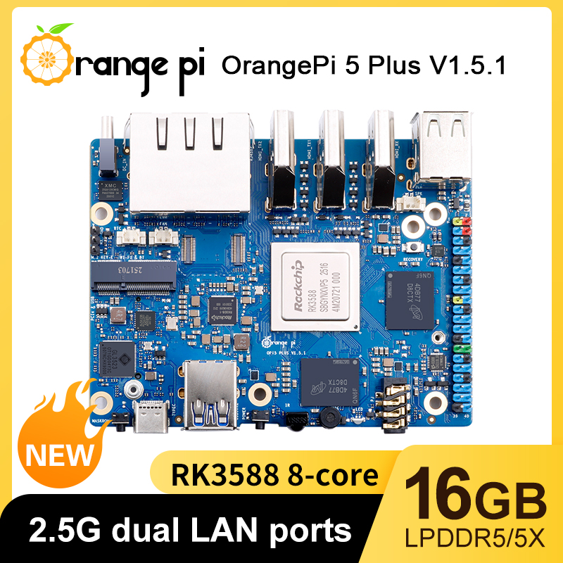 【ホットセール】Orange Pi 5 Plus 16GB  - Orange Pi 5 Plus 16Gb のレビューと価格