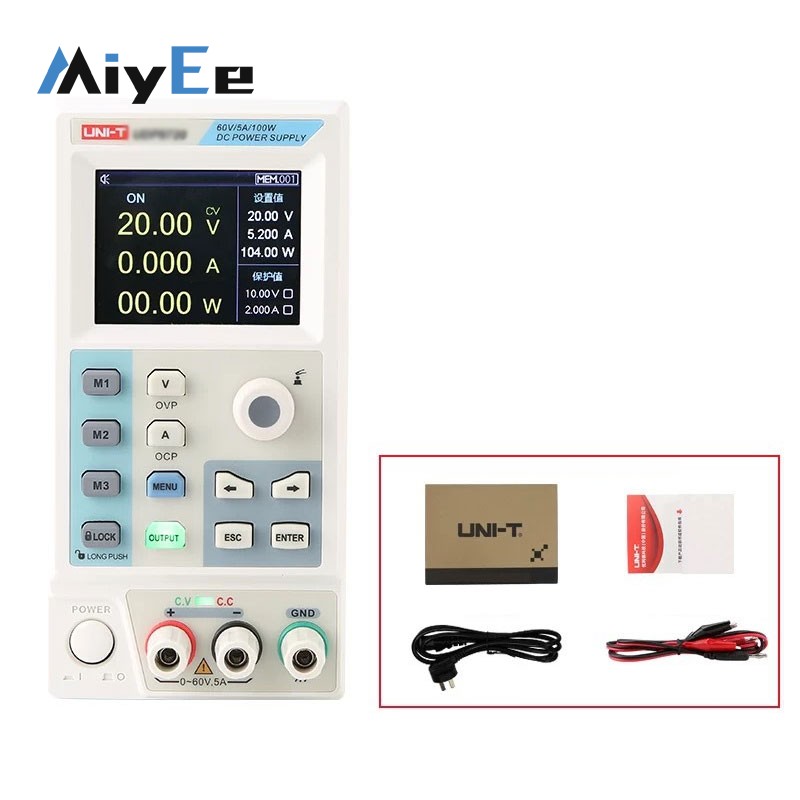 UNI-T 60V 5A/8A180W/100W プログラマ - Programmable Dc Power Supply 60V 5A のレビューと価格