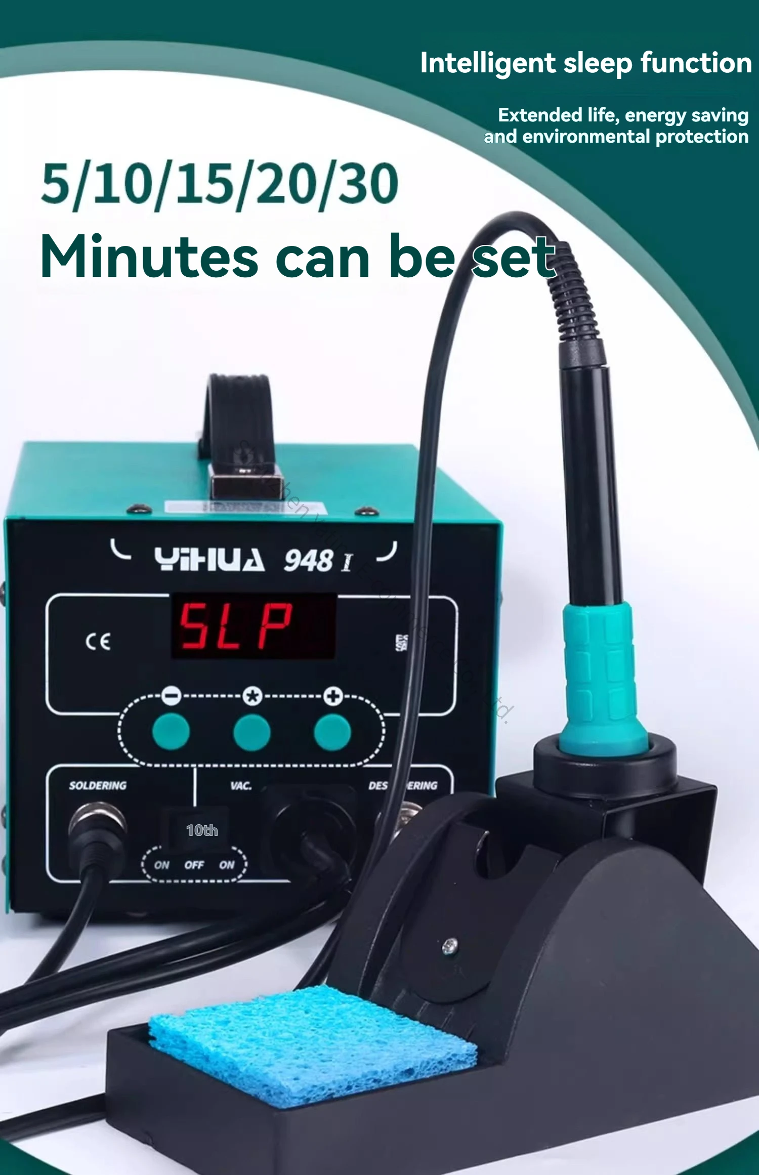 新しい 948-I 自動電気はんだ吸い取りポンプハイパワー電 - Desoldering Gun Vacuum Electric のレビューと価格