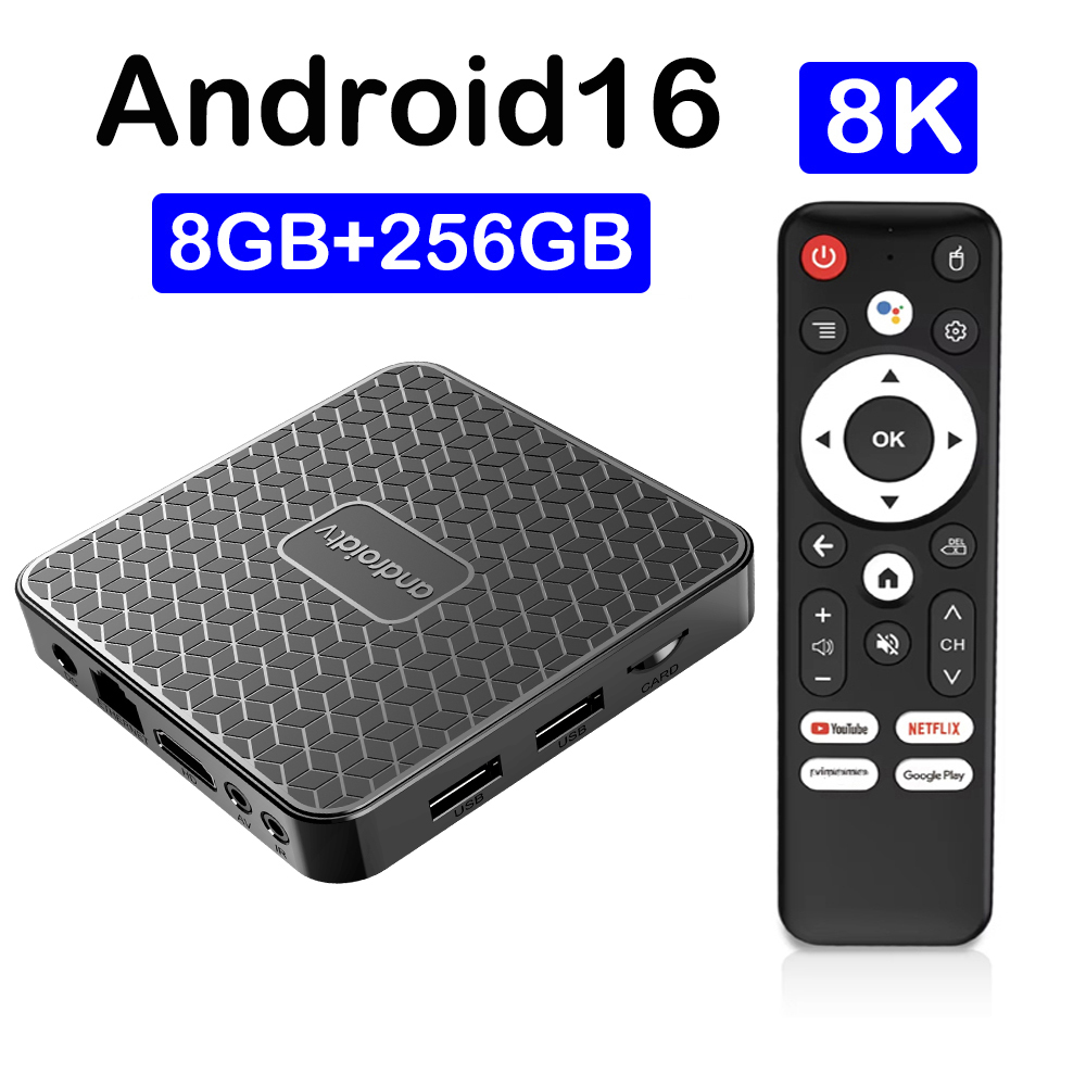 スマートホームシアター T8S 8K Android 16  - Radxa Rock 5B 16Gb のレビューと価格
