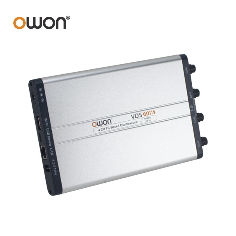 OWON VDS6074 VDS6104 仮想 PC デジタ - Digital Storage Oscilloscope 100Mhz 4Ch のレビューと価格