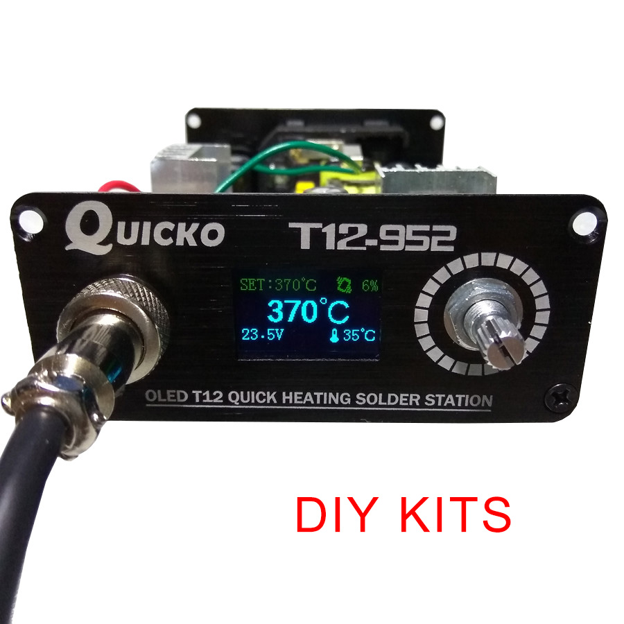 T12 STC-OLED はんだステーションアイロン DIY - Soldering Station T12 Oled のレビューと価格