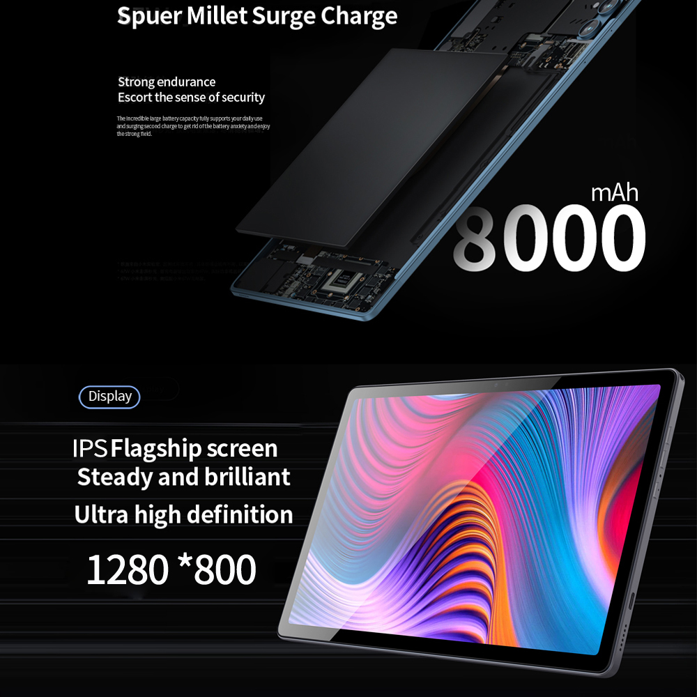 BDF Y7 Max Android 13タブレット 10. - Khadas Vim4 8Gb のレビューと価格