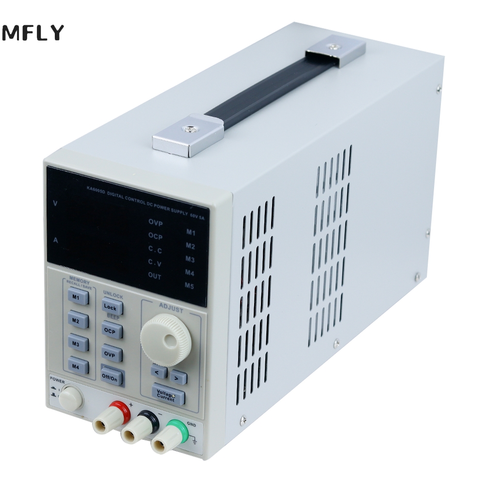 Korad-精密調整可能デジタルプログラマブルDC電源、実験 - Programmable Dc Power Supply 60V 5A のレビューと価格
