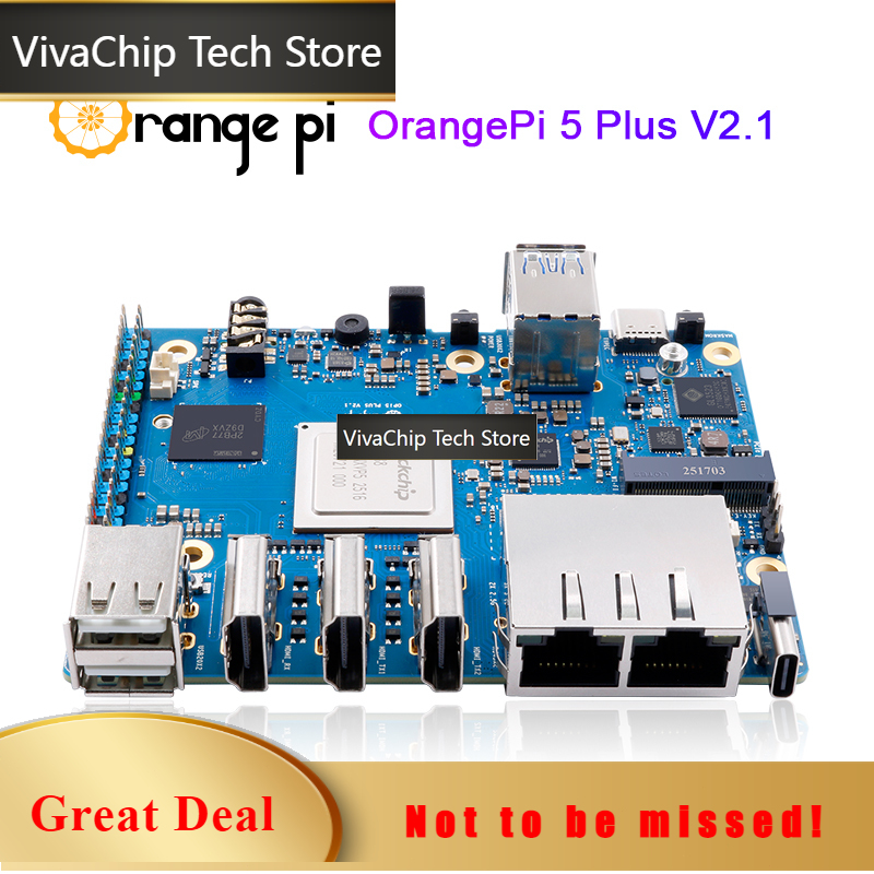 VivaCTOrange Pi 5 PlusミニPC開発ボー - Orange Pi 5 Plus 16Gb のレビューと価格