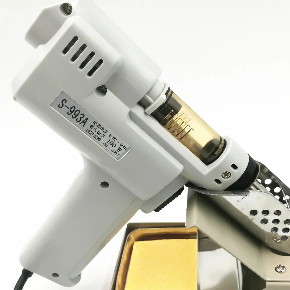 S-993A 電動真空はんだ吸取器 はんだ吸取ガン 100W - Desoldering Gun Vacuum Electric のレビューと価格