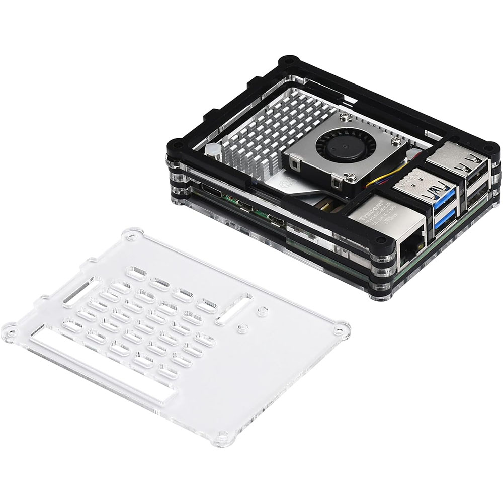 アクティブな冷却ファン,ヒートシンク付きのPCタワー,5 G - Raspberry Pi 5 8Gb Kit のレビューと価格
